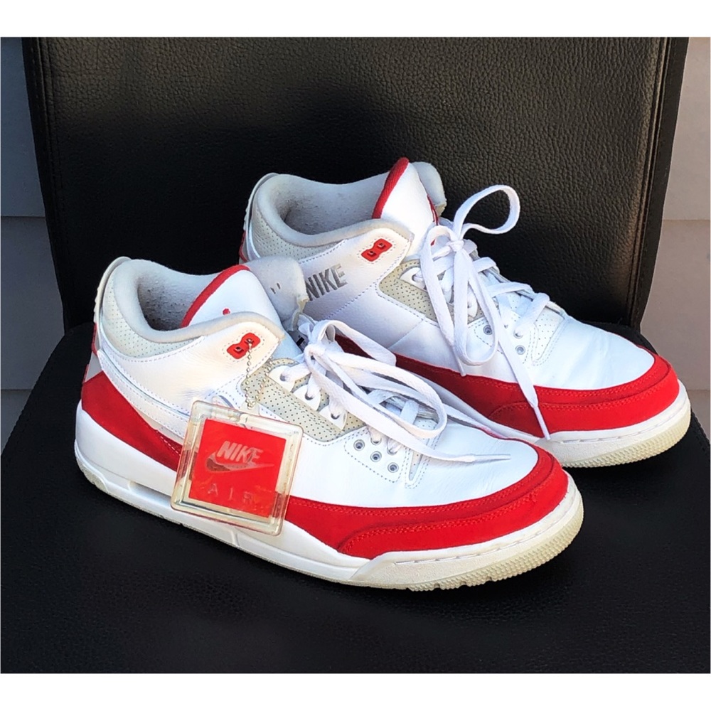 Air Jordan 3 Retro Tinker White/University Red